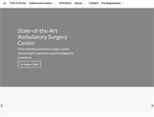 Tablet Screenshot of mariettasurgicalcenter.com